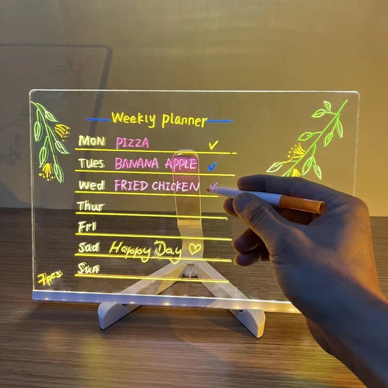 Vente de Noël - 49% de réduction sur le tableau LED avec couleurs