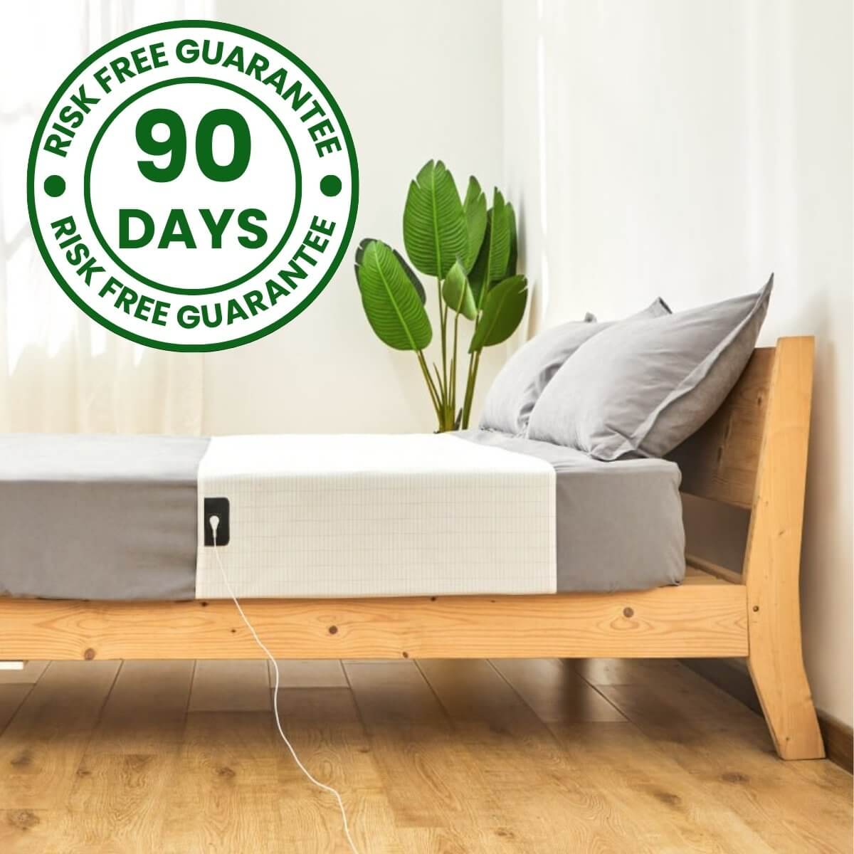 ODALIT™ Tapis de thérapie de mise à la terre et drap de lit