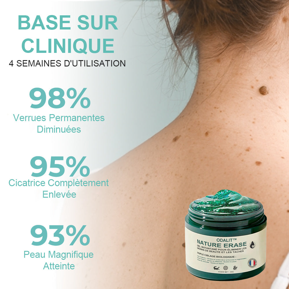 ✅Boutique officielle : Gel ODALIT™ Nature Erase – Élimination instantanée des grains de beauté et taches
