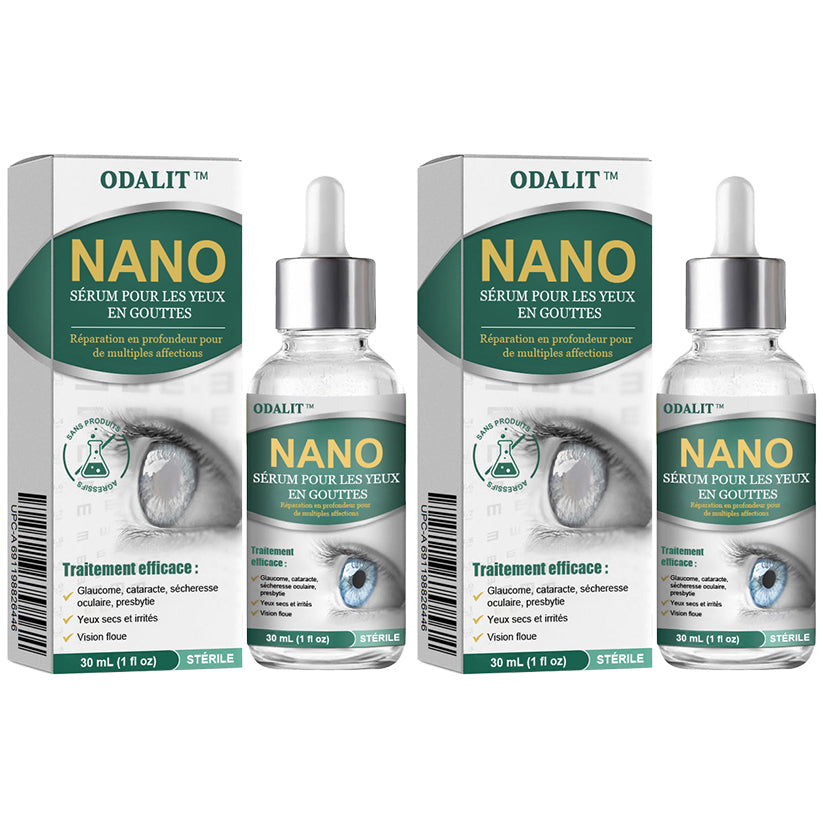 👩⚕️ODALIT™ Nano Sérum Gouttes Oculaires ✅Approuvé par la FDA (Convient à la presbytie, au syndrome de l'œil sec, au glaucome et à la cataracte) ☘️☘️
