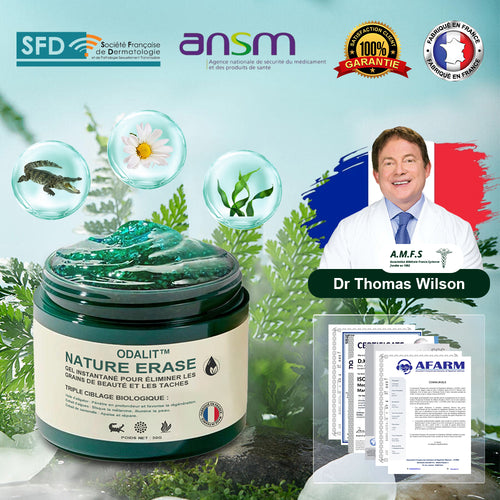 ✅Boutique officielle : Gel ODALIT™ Nature Erase – Élimination instantanée des grains de beauté et taches