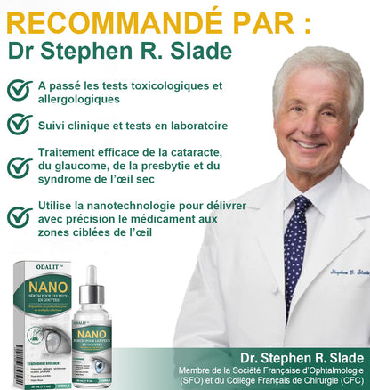 👩‍⚕️ODALIT™ Nano Sérum Gouttes Oculaires ✅Approuvé par la FDA (Convient à la presbytie, au syndrome de l'œil sec, au glaucome et à la cataracte) ☘️☘️