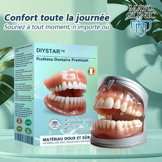 🦷DIYSTAR™ 🍀 𝐏𝐫𝐨𝐭𝐡𝐞̀𝐬𝐞 𝐃𝐞𝐧𝐭𝐚𝐢𝐫𝐞 𝐇𝐚𝐮𝐭 𝐝𝐞 𝐆𝐚𝐦𝐦𝐞 (🦷 Remise limitée dans le temps — dernières 30 minutes ! 🦷)