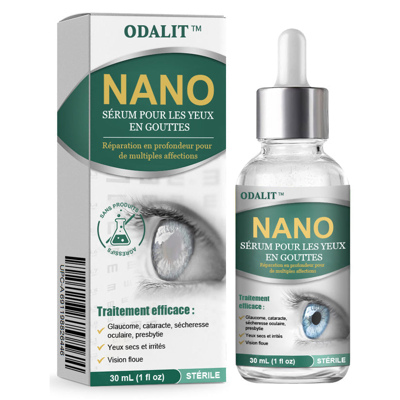 👩‍⚕️ODALIT™ Nano Sérum Gouttes Oculaires ✅Approuvé par la FDA (Convient à la presbytie, au syndrome de l'œil sec, au glaucome et à la cataracte) ☘️☘️