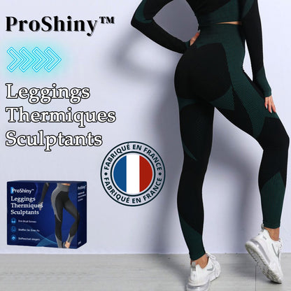 Proshiny™ Leggings Thermiques Sculptants - Fabriqués en France