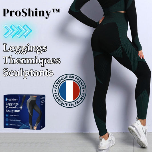 Proshiny™ Leggings Thermiques Sculptants - Fabriqués en France