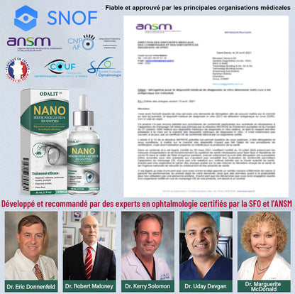👩‍⚕️ODALIT™ Nano Sérum Gouttes Oculaires ✅Approuvé par la FDA (Convient à la presbytie, au syndrome de l'œil sec, au glaucome et à la cataracte) ☘️☘️