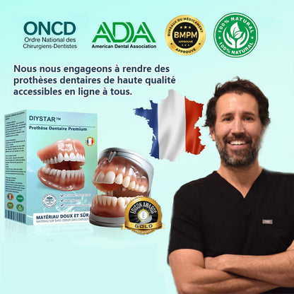🦷DIYSTAR™ 🍀 𝐏𝐫𝐨𝐭𝐡𝐞̀𝐬𝐞 𝐃𝐞𝐧𝐭𝐚𝐢𝐫𝐞 𝐇𝐚𝐮𝐭 𝐝𝐞 𝐆𝐚𝐦𝐦𝐞 (🦷 Remise limitée dans le temps — dernières 30 minutes ! 🦷)