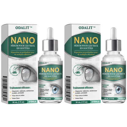 👩‍⚕️ODALIT™ Nano Sérum Gouttes Oculaires ✅Approuvé par la FDA (Convient à la presbytie, au syndrome de l'œil sec, au glaucome et à la cataracte) ☘️☘️