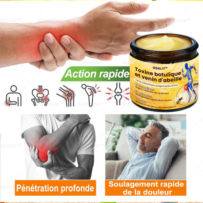 ODALIT®  Crème de guérison des os et de soulagement de la douleur au Botox et venin d'abeille